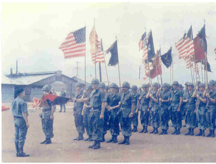 Americal Division Stands Down Ceremonies At Chu Lai